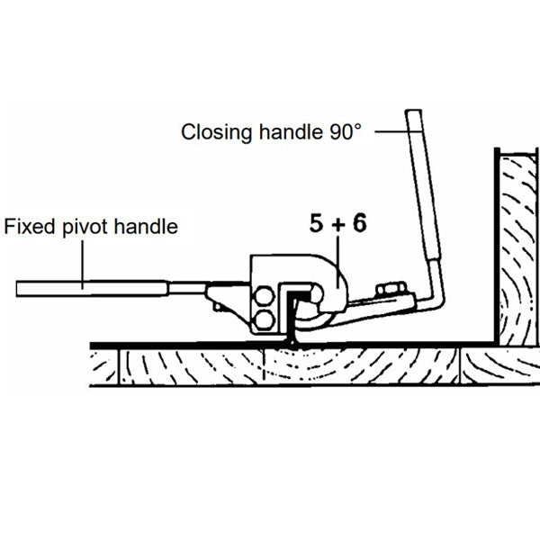 90° Angle Handle For K8 (Sold Separately)