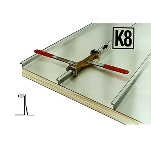 Draco K8 - Single Standing Seam Closing Tool