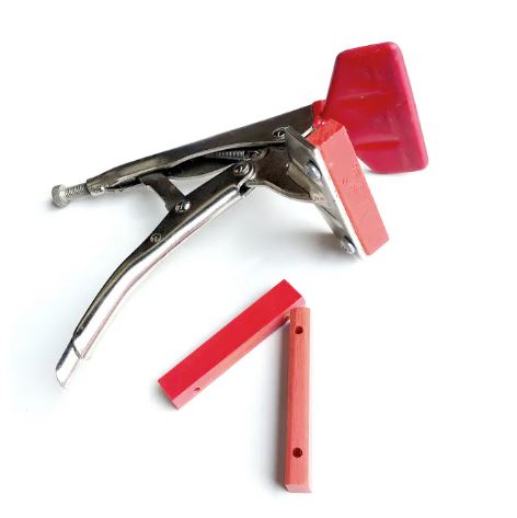 M.A.S.C Standing Seam Clamps - Red Plastic Jaws
