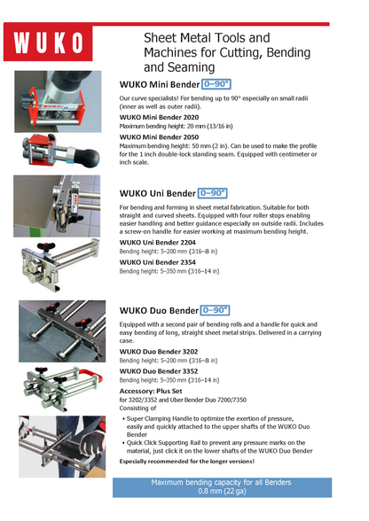Wuko Duo Bender 3200
