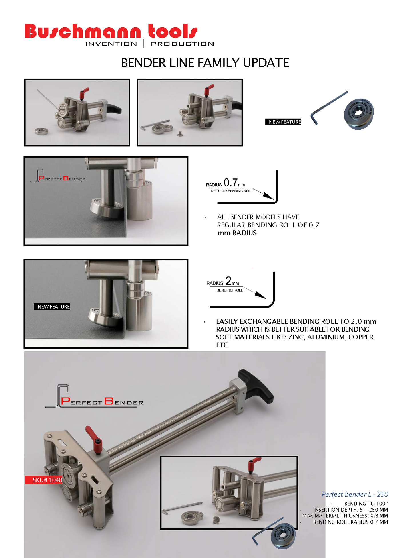 Buschmann Perfect Bender L-250